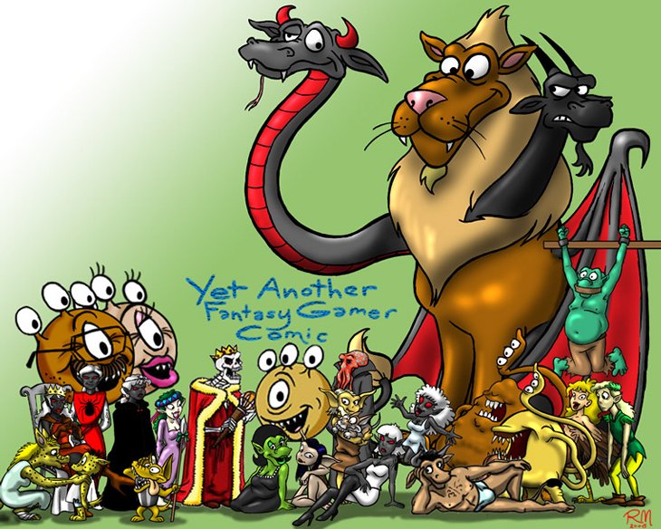 YAFGC #100: Your daily fantasy webcomic