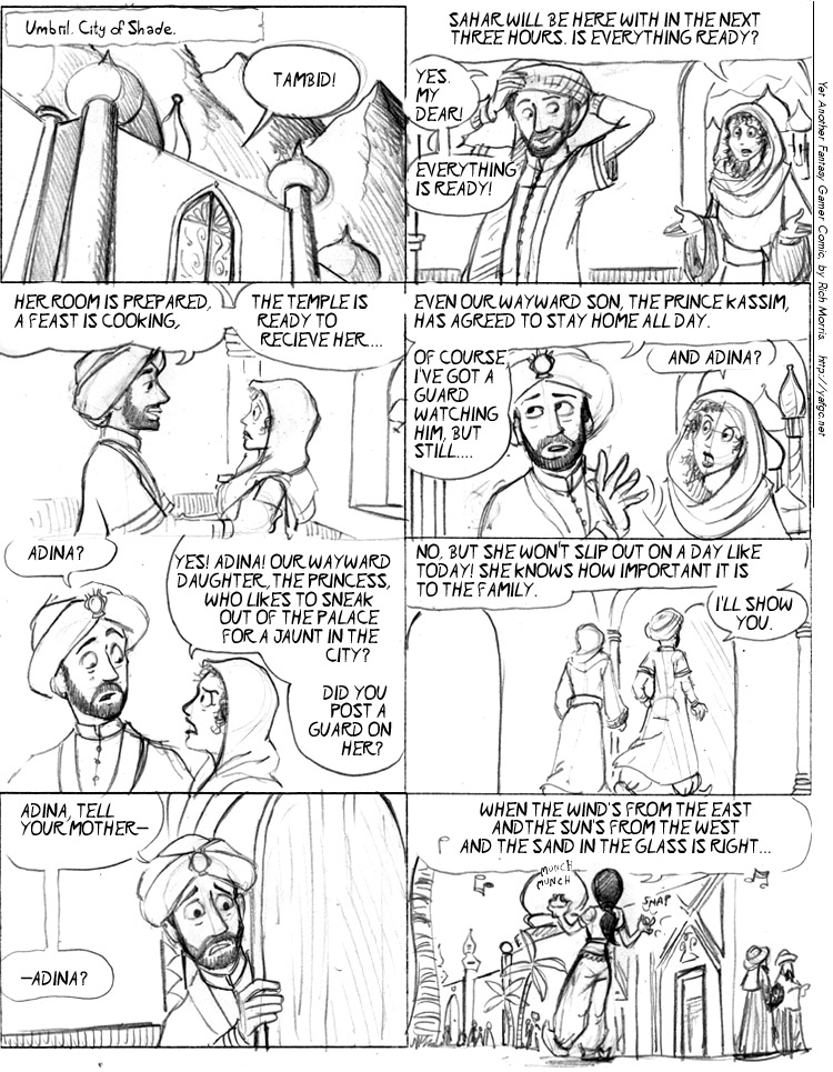 Reflections in the Sand Comic #1451