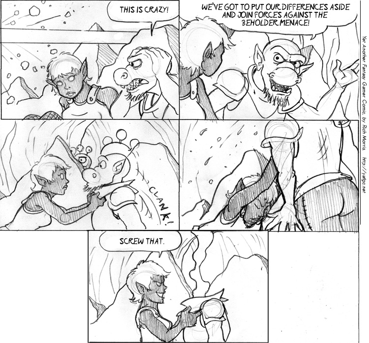 Coup d'Drow Comic #2138