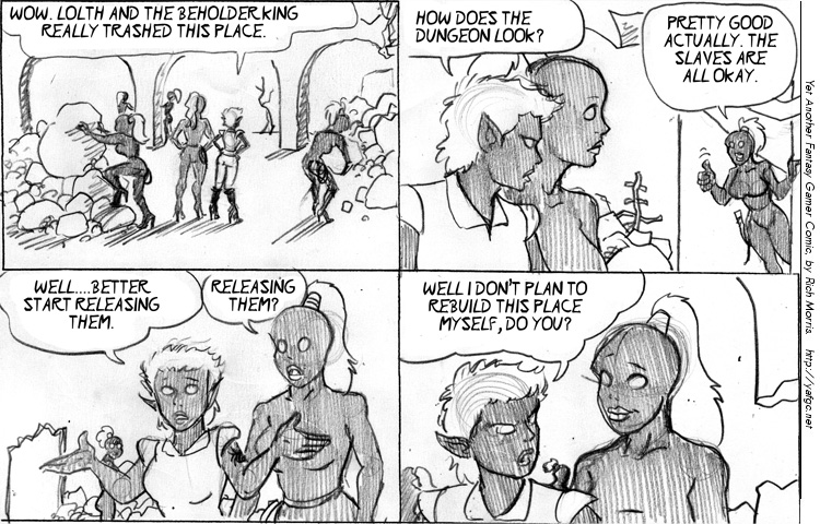 Coup d'Drow Comic #2181