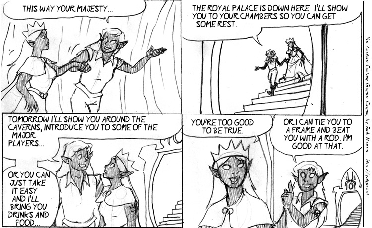 Coup d'Drow Comic #2182
