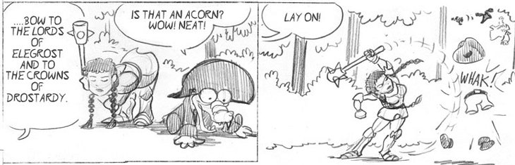 The Axe in the Rock Comic #898